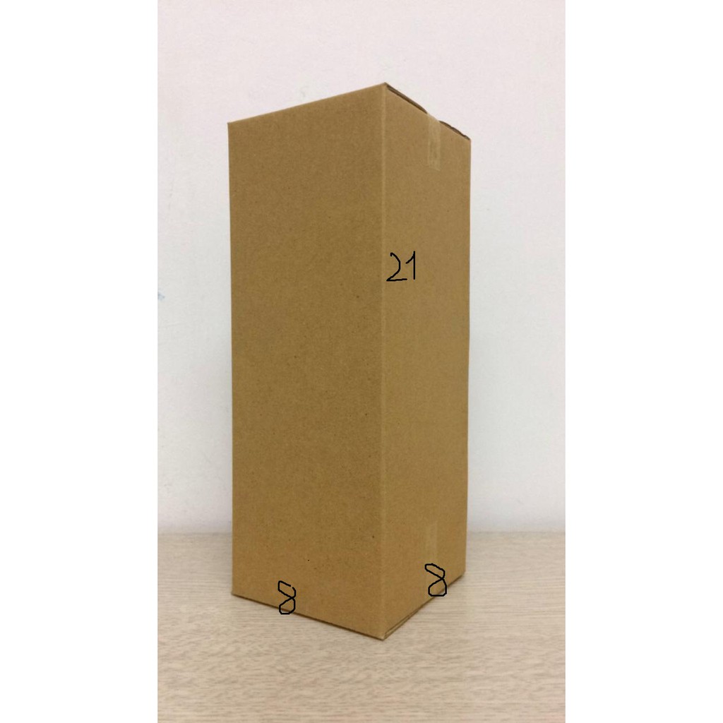 Combo 50 hộp carton 8x8x21