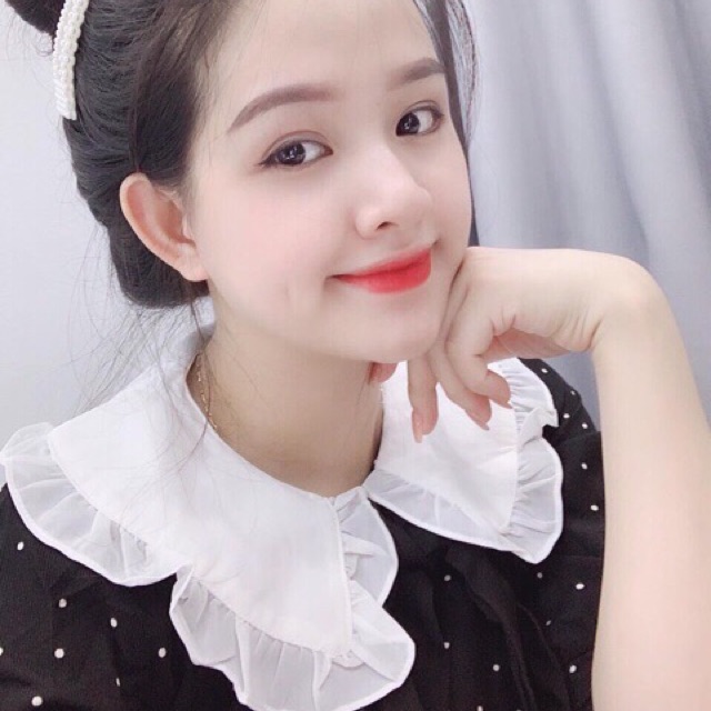 Đầm bi bâu bèo cực dễ thương LN