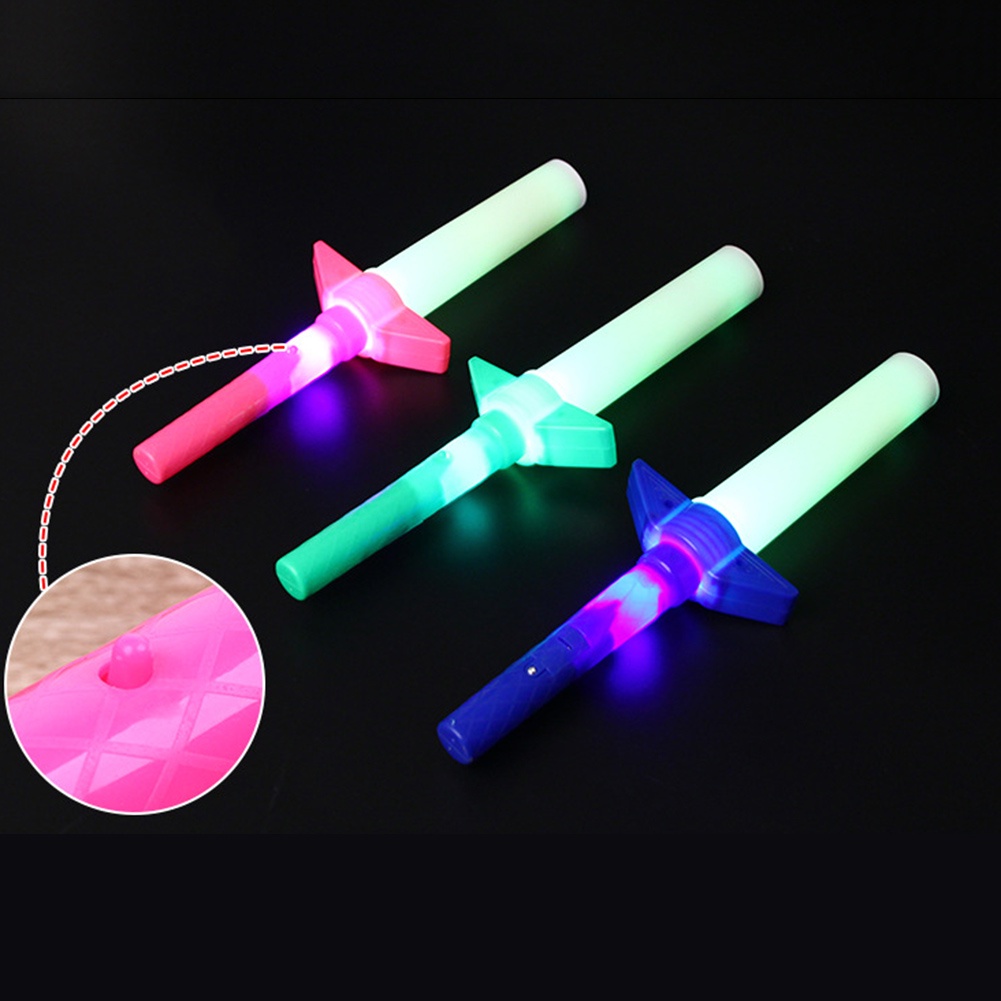 Đồ chơi gậy đèn led 4 khúc phát sáng vui nhộn cho bé