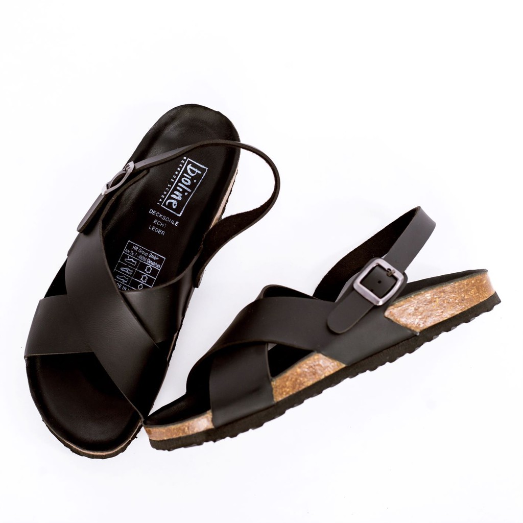 Giày sandal birken vietnam Unisex xuất khẩu châu âu dòng PU leather mã D11