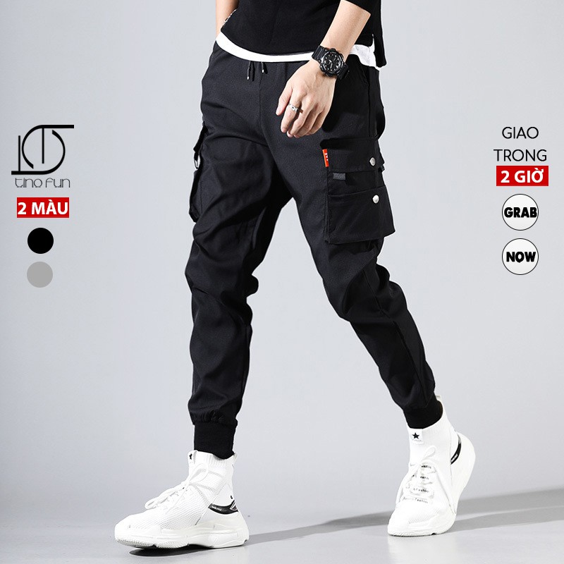 Quần jogger thể thao nam FREESHIP Quần kaki nam mã TT33 bó ống co giãn vải đẹp ống dài mùa hè thu phong cách Hàn Quốc