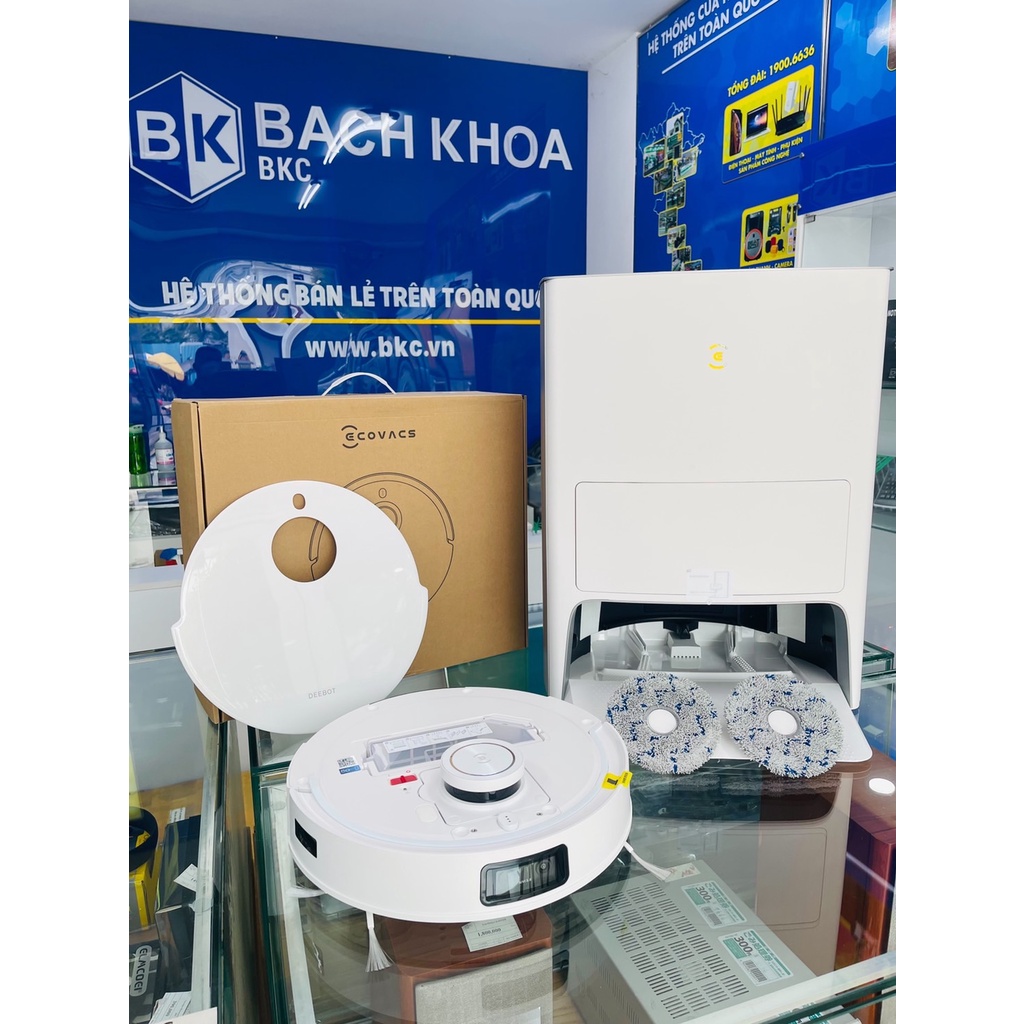 Robot Hút Bụi Lau Nhà Ecovacs DEEBOT T10 Turbo / T10 Omni - Phiên bản mới 2022 - Bảo hành chính hãng