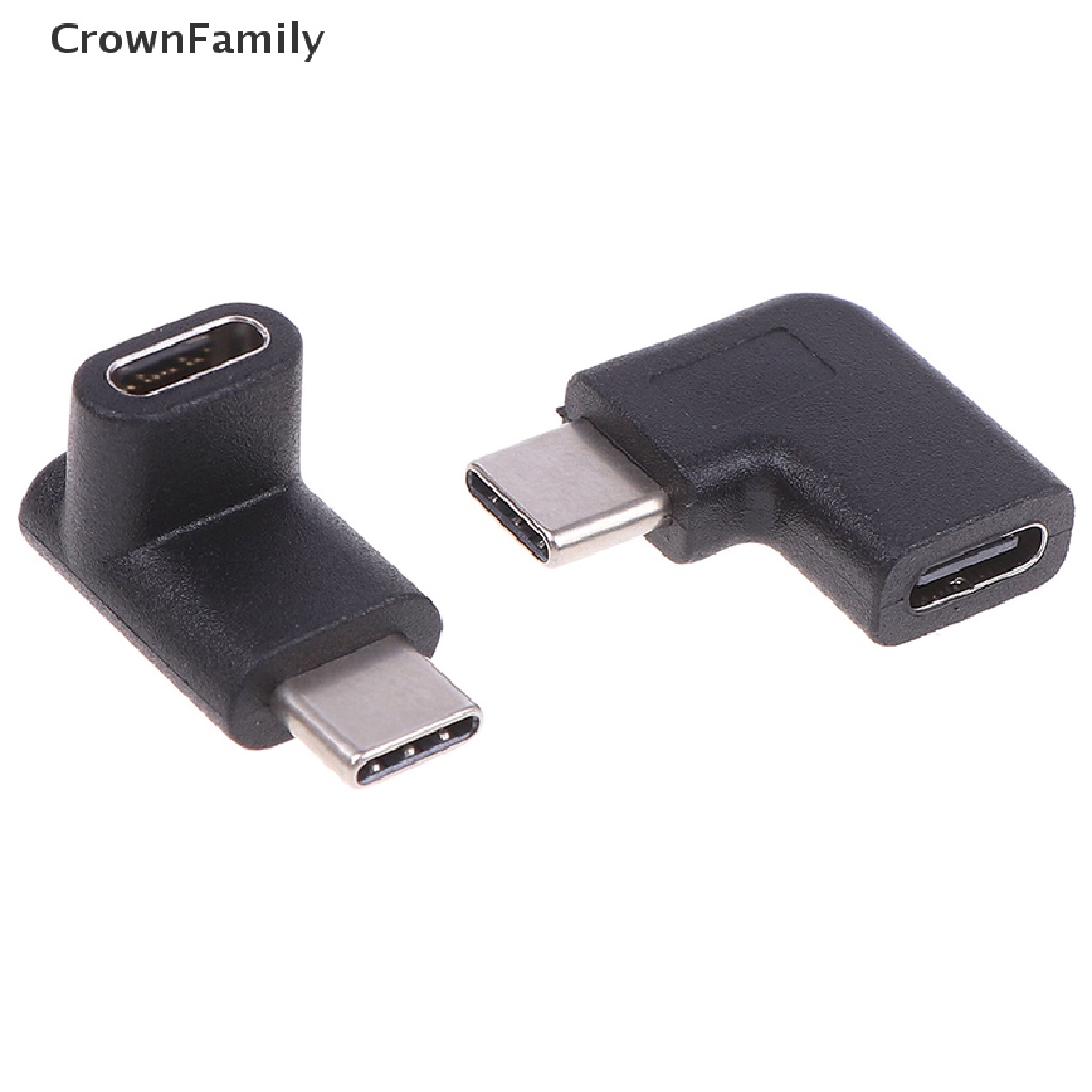 Đầu chuyển đổi usb 3.1 type c giắc cắm sang lỗ cắm góc phải 90 độ