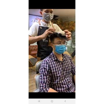 Tóc giả nam siêu da đầu D08 Plus