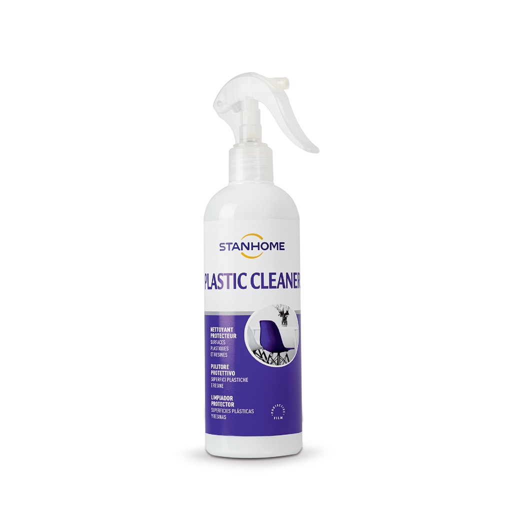 Xịt làm sạch bề mặt nhựa, nhựa resin, nhựa PVC Stanhome Plastic Cleaner 350ml