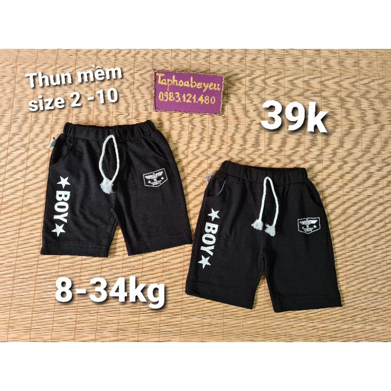 Quần bé trai 8 - 34kg, size 2-10 siêu đẹp, siêu rẻ