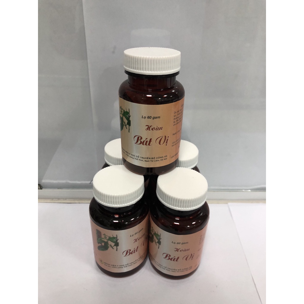 ( Chính hãng ) HOÀN BÁT VỊ - bổ thận dương cho người đau lưng mỏi gối - Bệnh viện y học cổ truyền Bộ Công An
