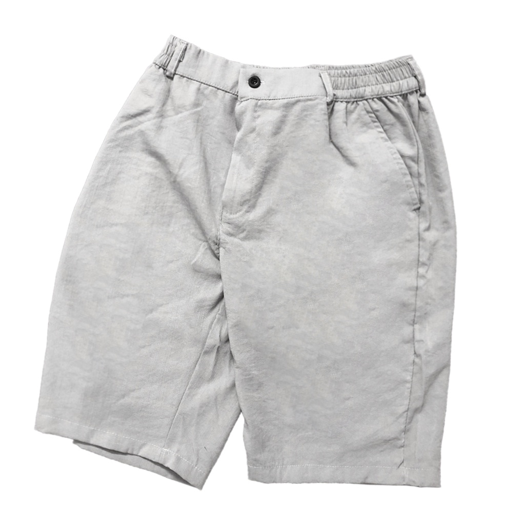 Quần đũi nam, quần short lửng ống rộng dáng thể thao mùa hè co giãn