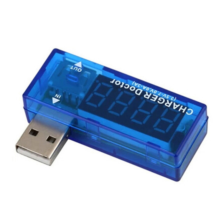 Usb Kiểm Tra Dòng Điện / Vôn / Vôn Kế Sạc Pin Điện Thoại Di Động