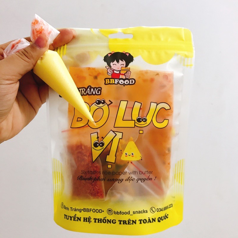Bánh tráng Bơ Lục Vị - thương hiệu BBFOOD