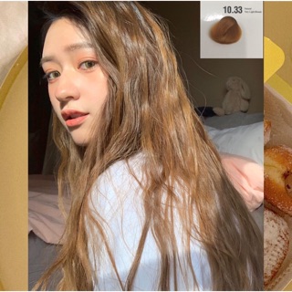 Combo màu nhuộm vàng tây SNUKIA + trợ nhuộm