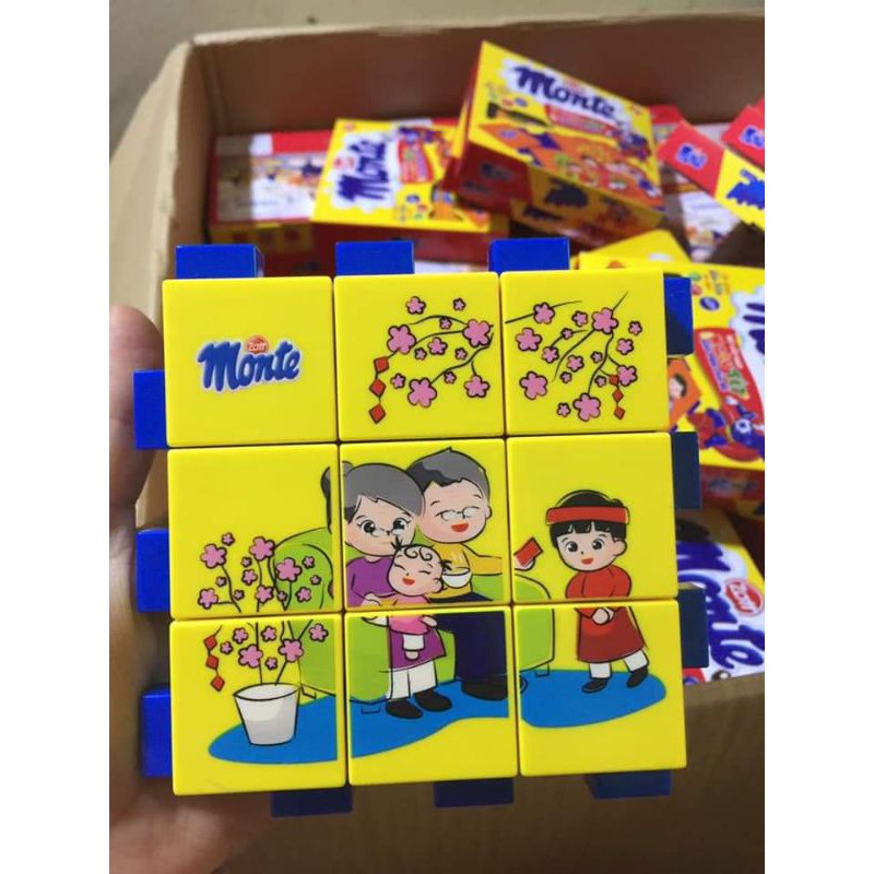 Tranh ghép ngày tết đầu tiên của bé