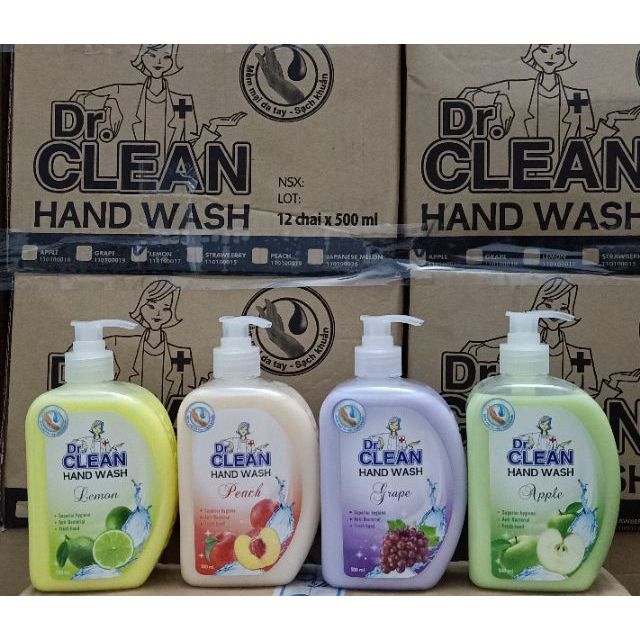 (500ml) Sữa Rửa Tay Dr. Clean kháng khuẩn các mùi | BigBuy360 - bigbuy360.vn