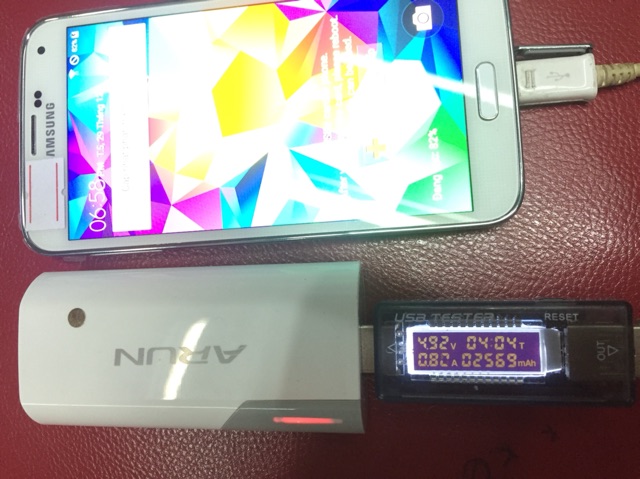 Sạc dự phòng arun 5600 mAh