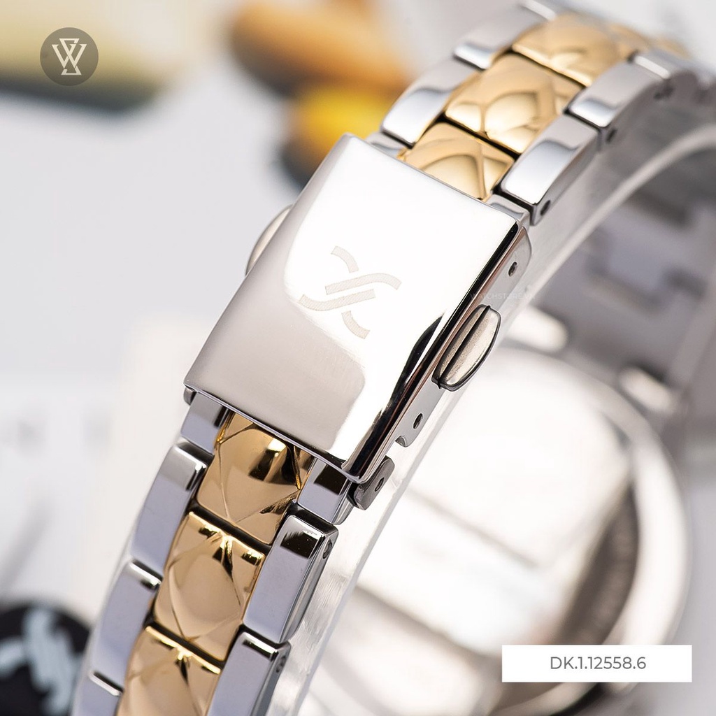 Đồng Hồ Quartz Nữ Daniel Klein WATCHSTORE DK.1.12558.6 Mặt Kính Khoáng 33mm, Dây Kim Loại, Vỏ Thép Không Gỉ