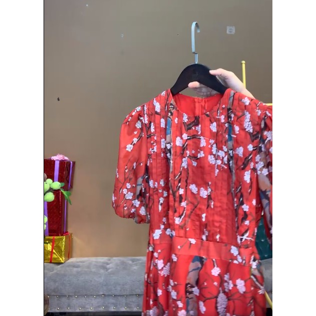 Monoco- Váy hoa xếp ly ngực eo thắt đai -8794 | BigBuy360 - bigbuy360.vn