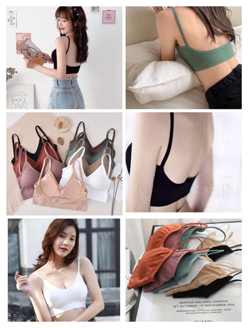 áo bra gân tăm hở lưng