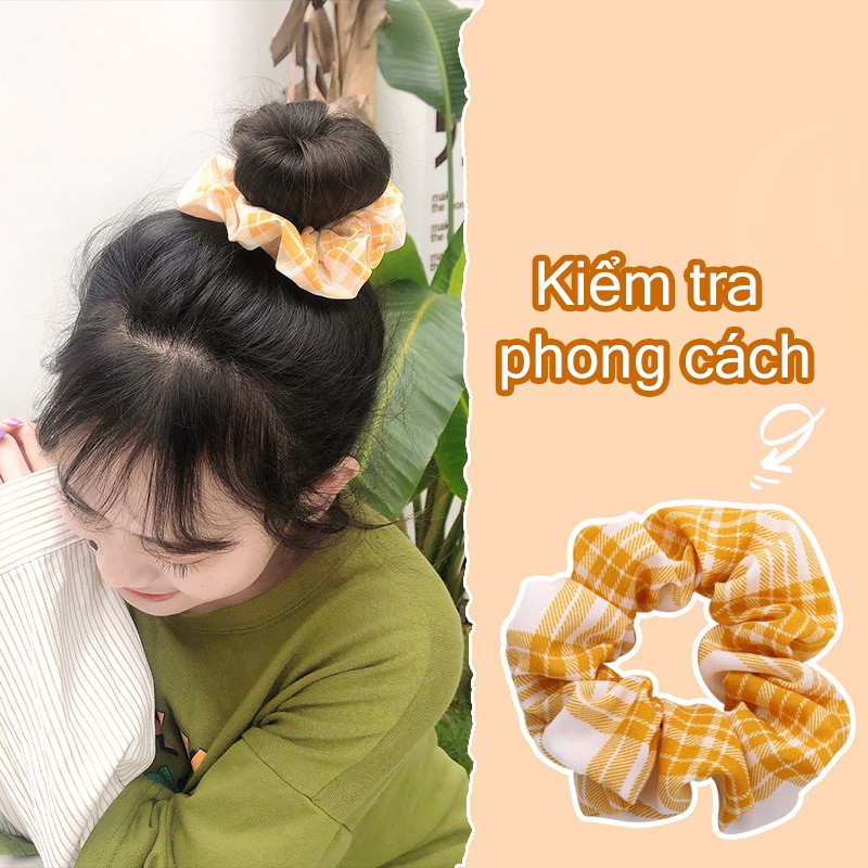 Cột tóc dây buộc tóc đẹp phụ kiện thời trang cổ điển