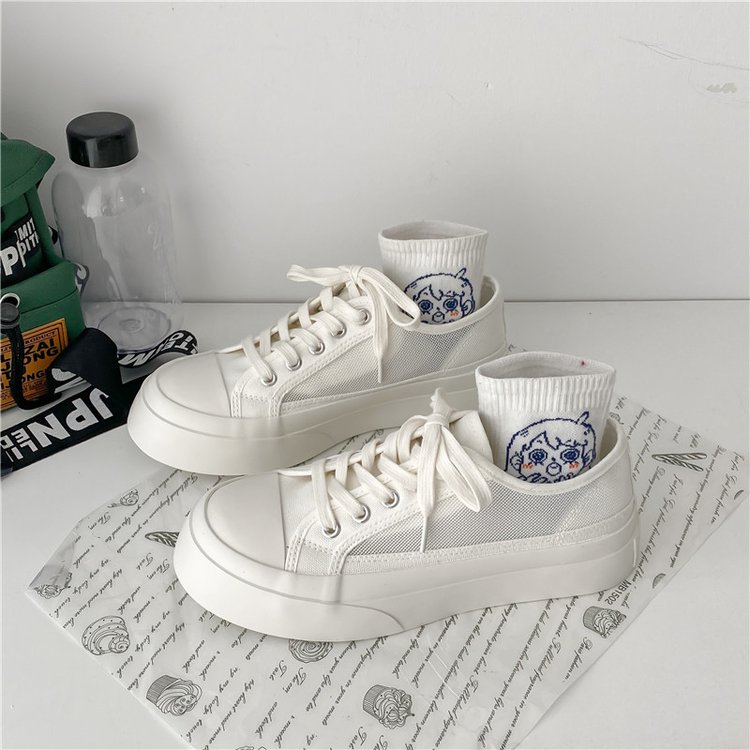 Giày Thể Thao Phối Lưới Thoáng Khí Thời Trang Dành Cho Nữ | BigBuy360 - bigbuy360.vn