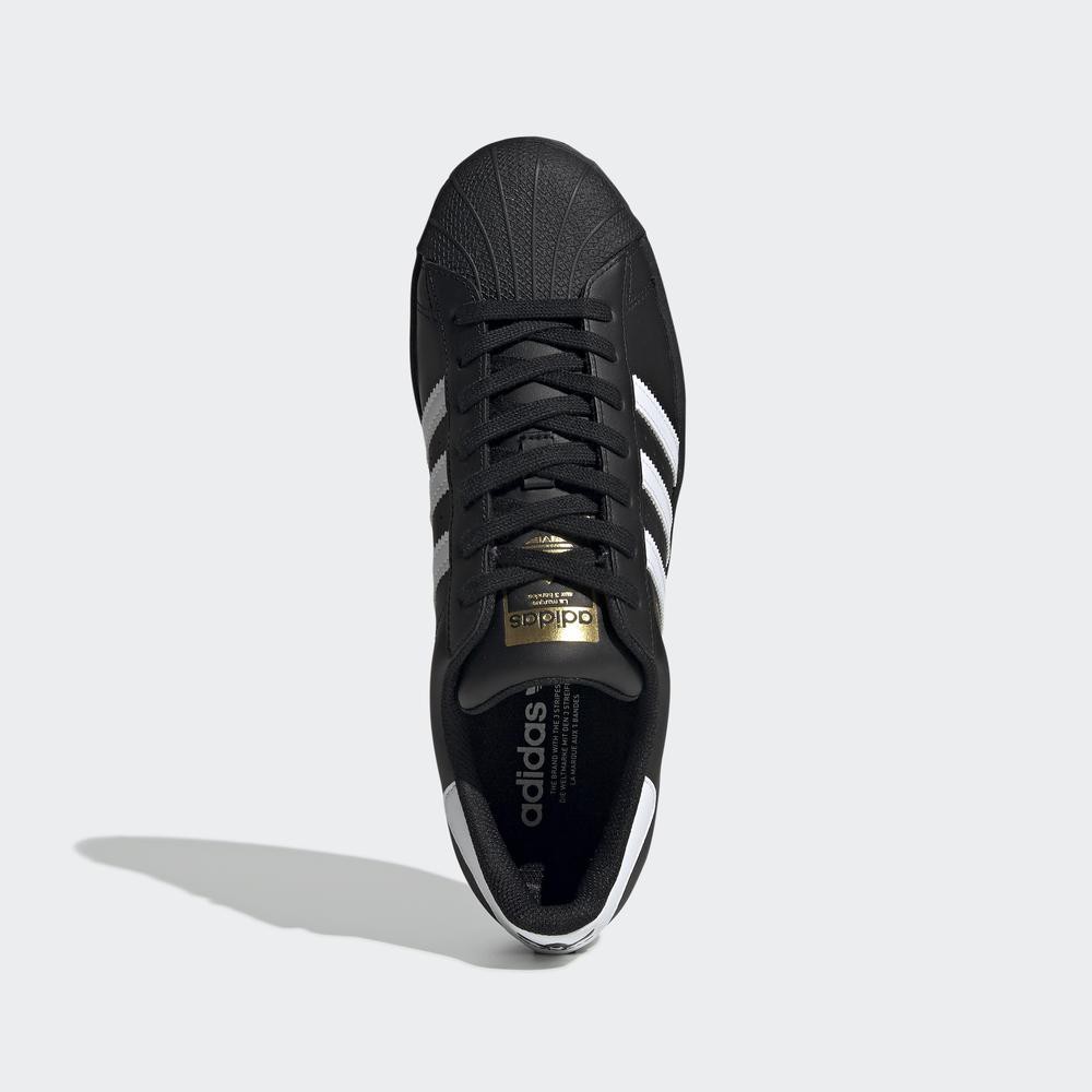 [Mã MABRAAA1 giảm 10% đơn 1Tr] adidas ORIGINALS Superstar Shoes Nam Màu đen Sneaker EG4959