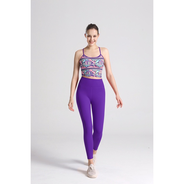 Đồ tập yoga cao cấp hãng NIKALI mã NK04 co giãn, thấm mồ hôi, có mút đệm ngực
