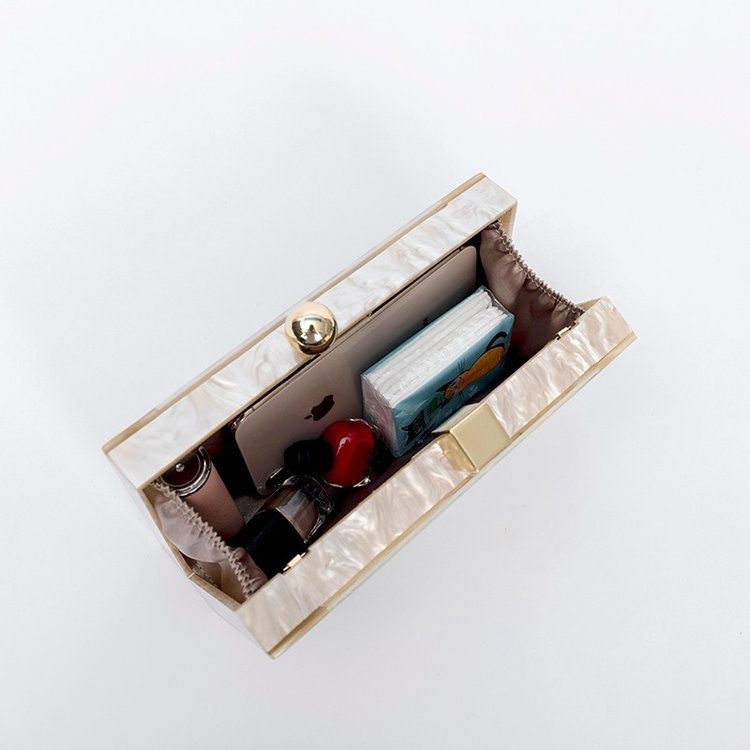 Túi đeo vai bằng acrylic thiết kế thời trang dành cho nữ