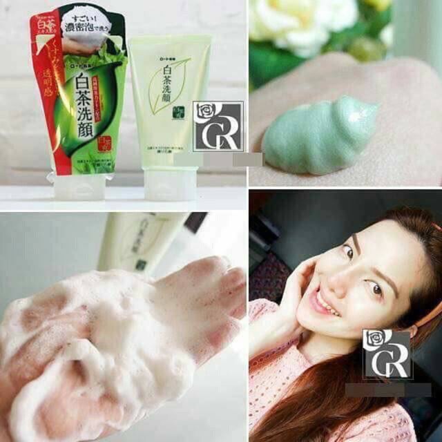 Sữa rửa mặt trà xanh Rohto - Guu