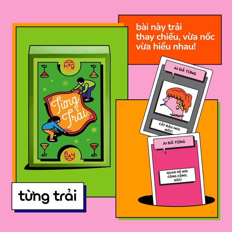 Trò chơi Ăn Nhậu Từng Trải Drinking Game bạn bè