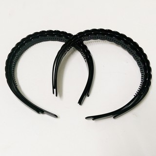 Bờm tóc tết đen đẹp