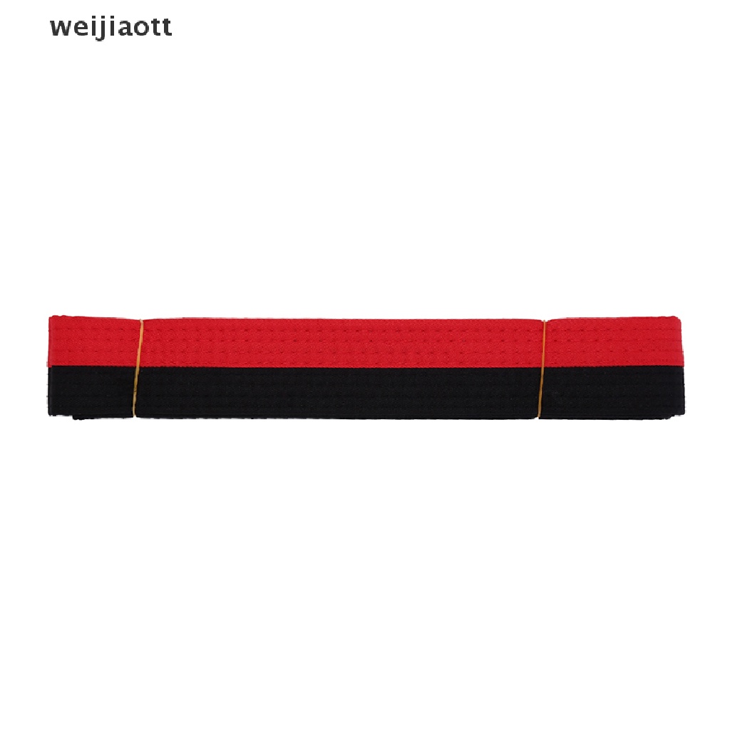 weijiaott taekwondo martial arts belt karate judo uniform waistband strap sash 220cm WT