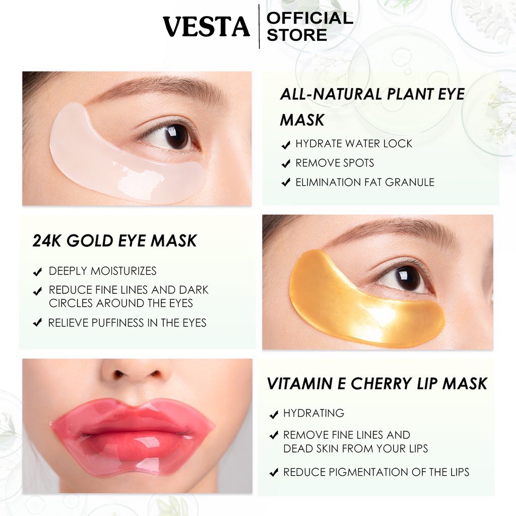 Mặt nạ mắt - mask ngủ dưỡng mắt Focallure giàu vitamin E cải thiện quầng thâm tàn nhang | BigBuy360 - bigbuy360.vn