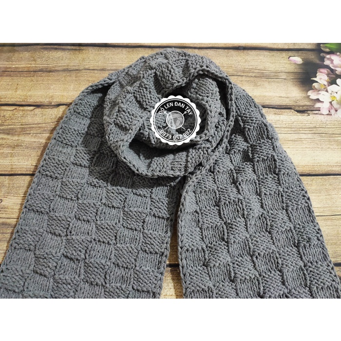 Khăn len đan tay - Quà tặng handmade