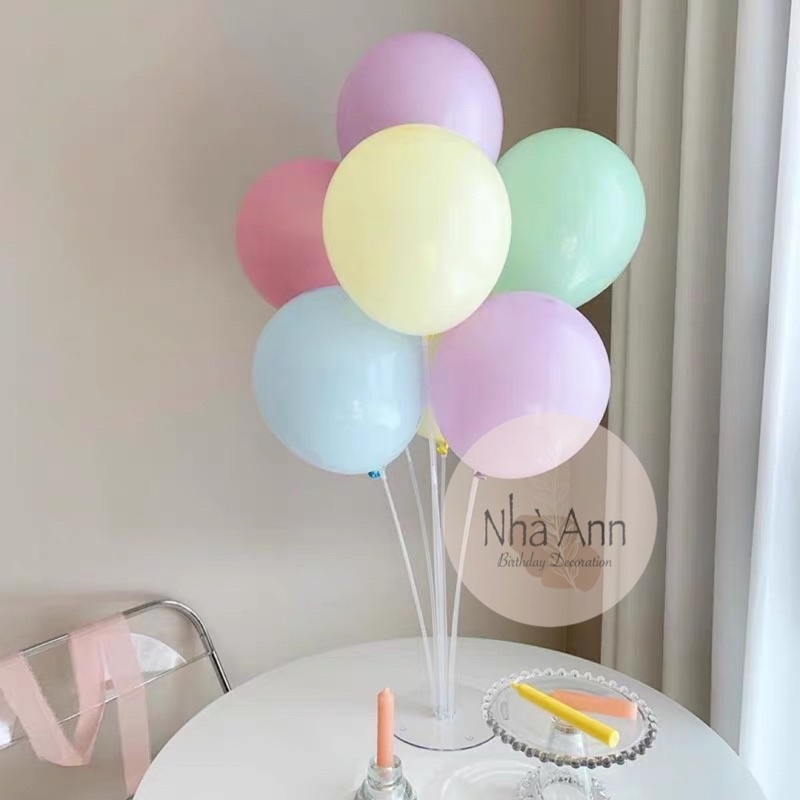Sét Bóng Màu Hàn Quốc Trang Trí Sinh Nhật Siêu Yêu  - Nhà Ann