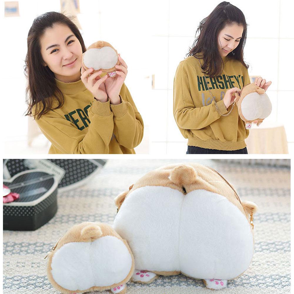 Ví Tiền Hình Mông Chó Corgi Đáng Yêu