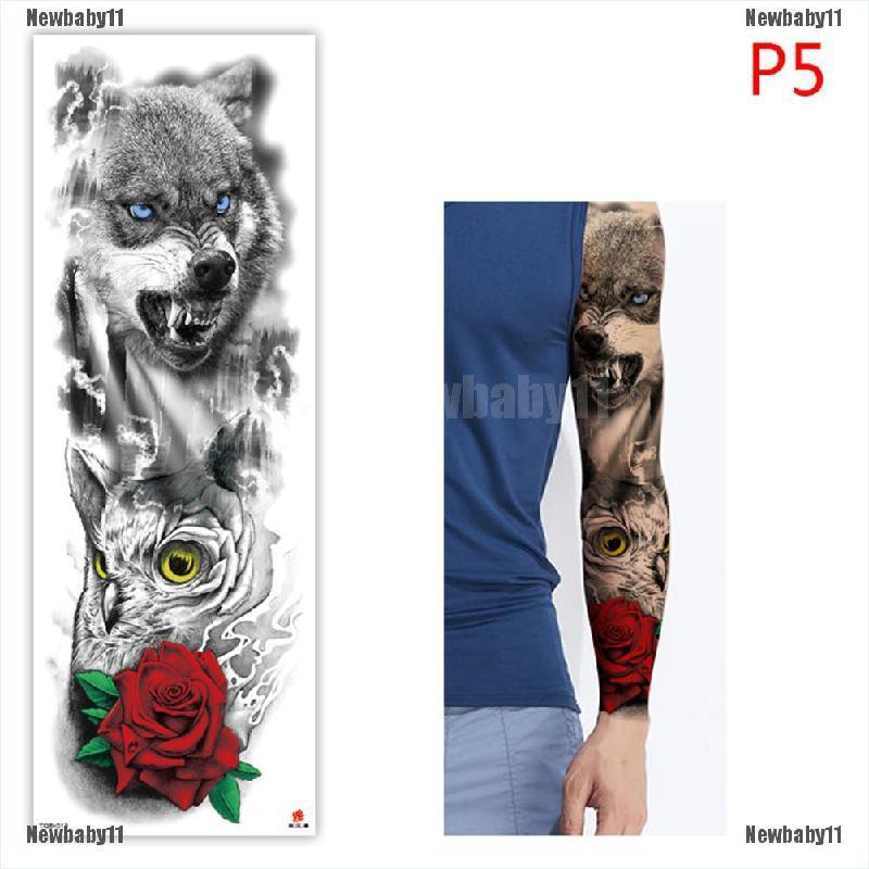 Hình Xăm Dán Tạm Thời Họa Tiết 3D Cho Nam