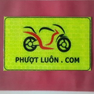 LOGO PHƯỢT LUÔN logo phản quang tổ ong