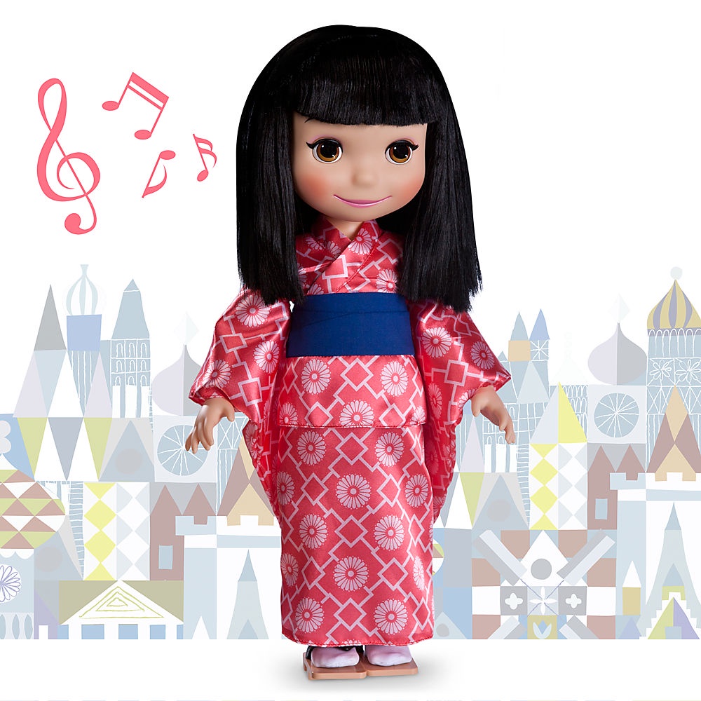 Búp Bê Disney Animators Collection - ''It's a Small World'' Japan Singing Doll 16 inch (Thanh lý tồn kho)