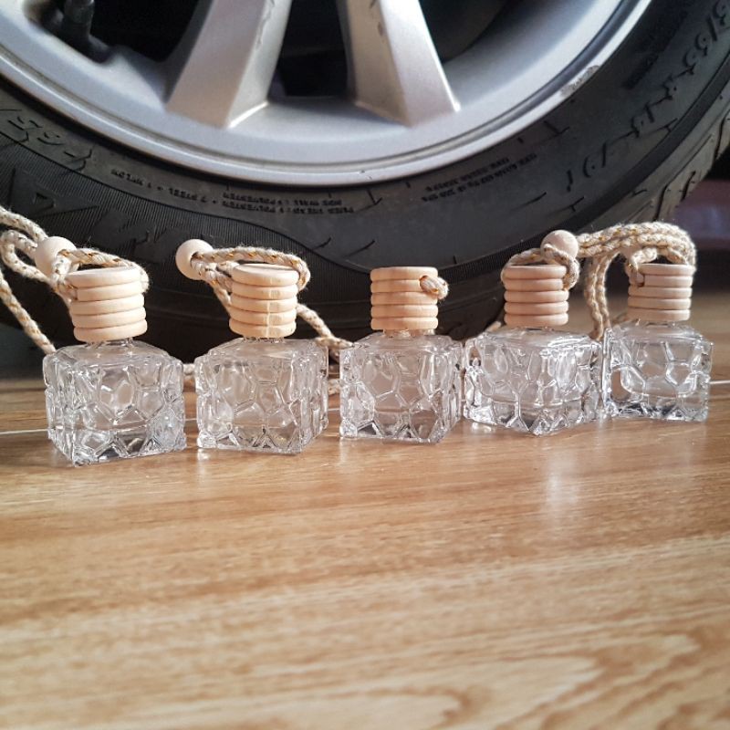 Chai treo xe hơi - Vỏ chai chiết tinh dầu treo xe 10ml