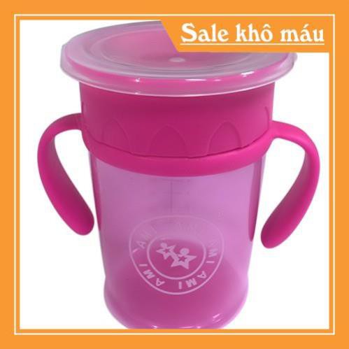 Cốc tập uống chống tràn 360 độ 250ml.