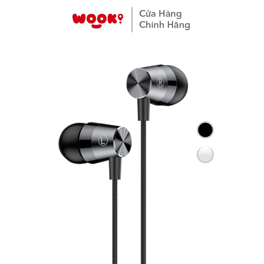 Tai Nghe Có Dây ROBOT RE101S Cổng Kết Nối 3.5mm Âm Thanh Sắc Nét Dây Bền Chắc Chắn Bảo Hành Chính Hãng