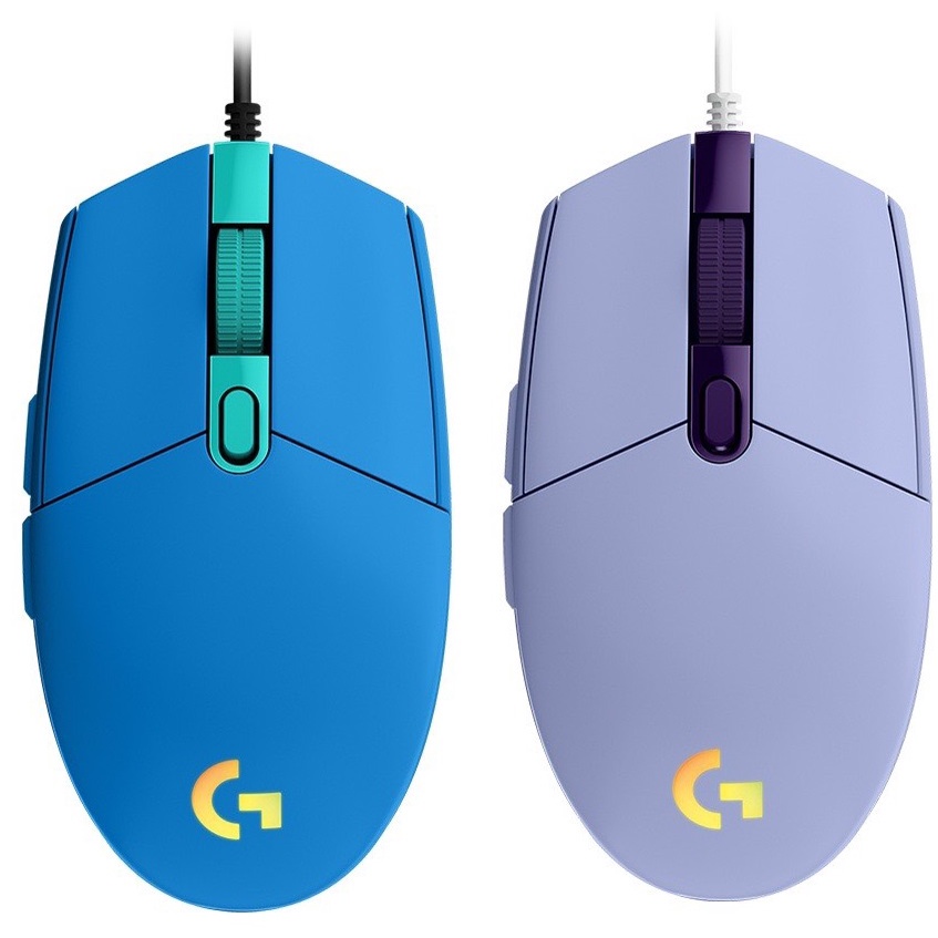Chuột gaming có dây Logitech G203 Lightsync