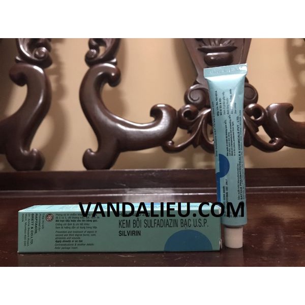KEM BÔI DA SILVER SULFADIAZINE CREAM U.S.P 20G