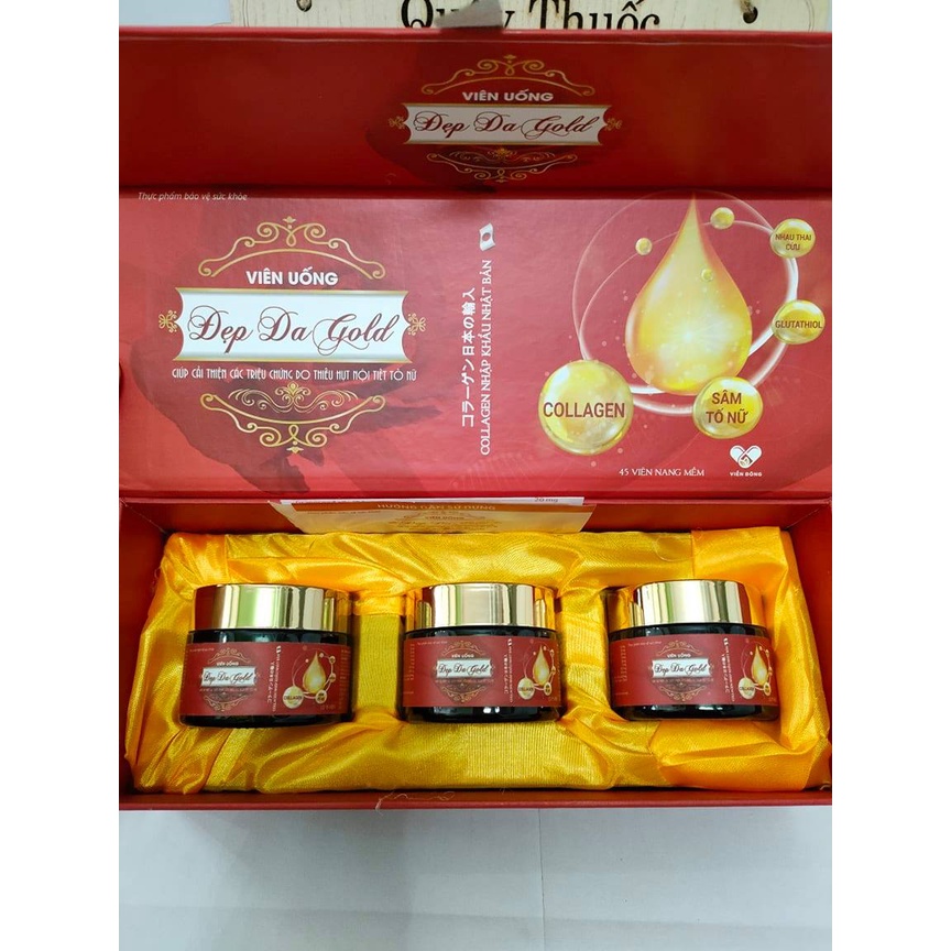 Viên uống đẹp da GOLD