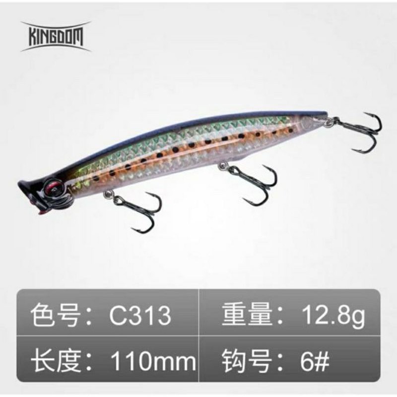 Cá Kingdom Poper 11cm 13gr