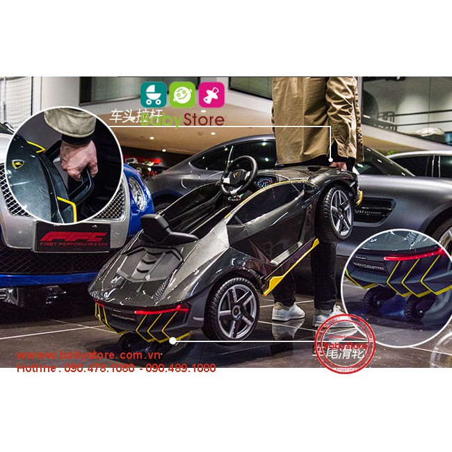 Ô tô điện trẻ em siêu xe Lamborghini 6726R
