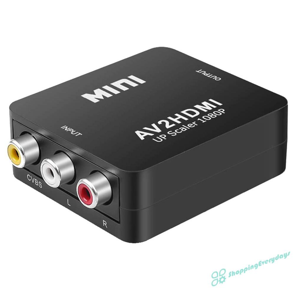 Hộp Chuyển Đổi Sv Av Sang Hdmi 1080p Mini Av2Hdmi Cho Hdtv