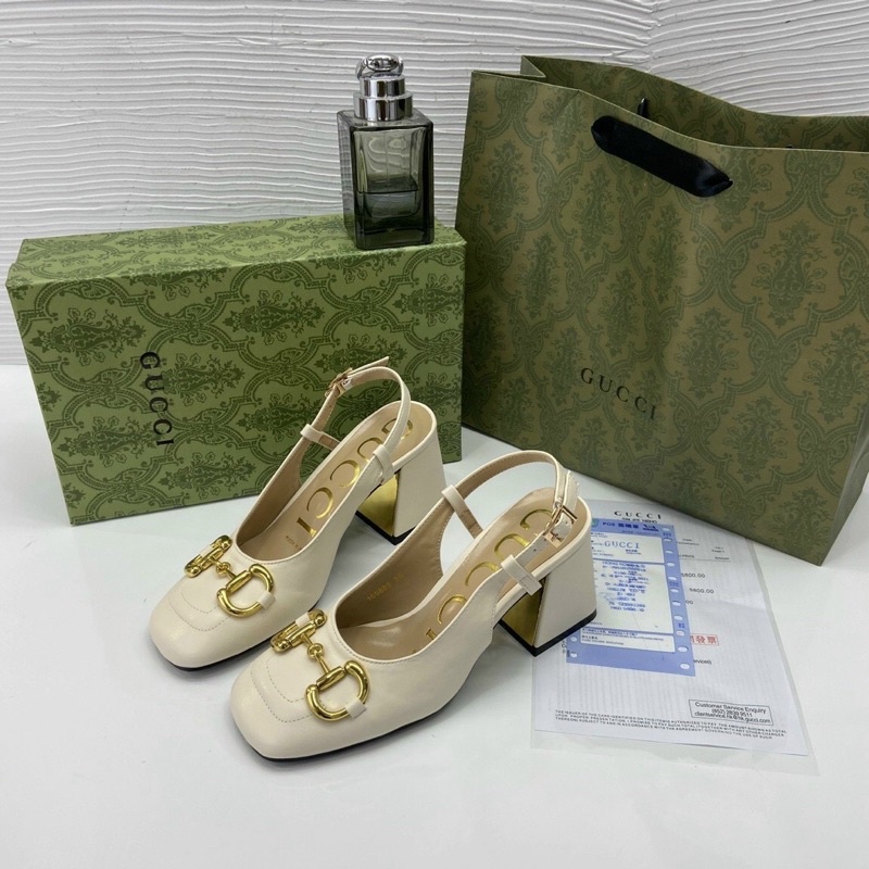 HÀNG CÓ SẴN!!!!Giày Sandal cao gót gucci hàng xịn Quảng Châu FULLBOX tag mác đầy đủ các nàng ơi