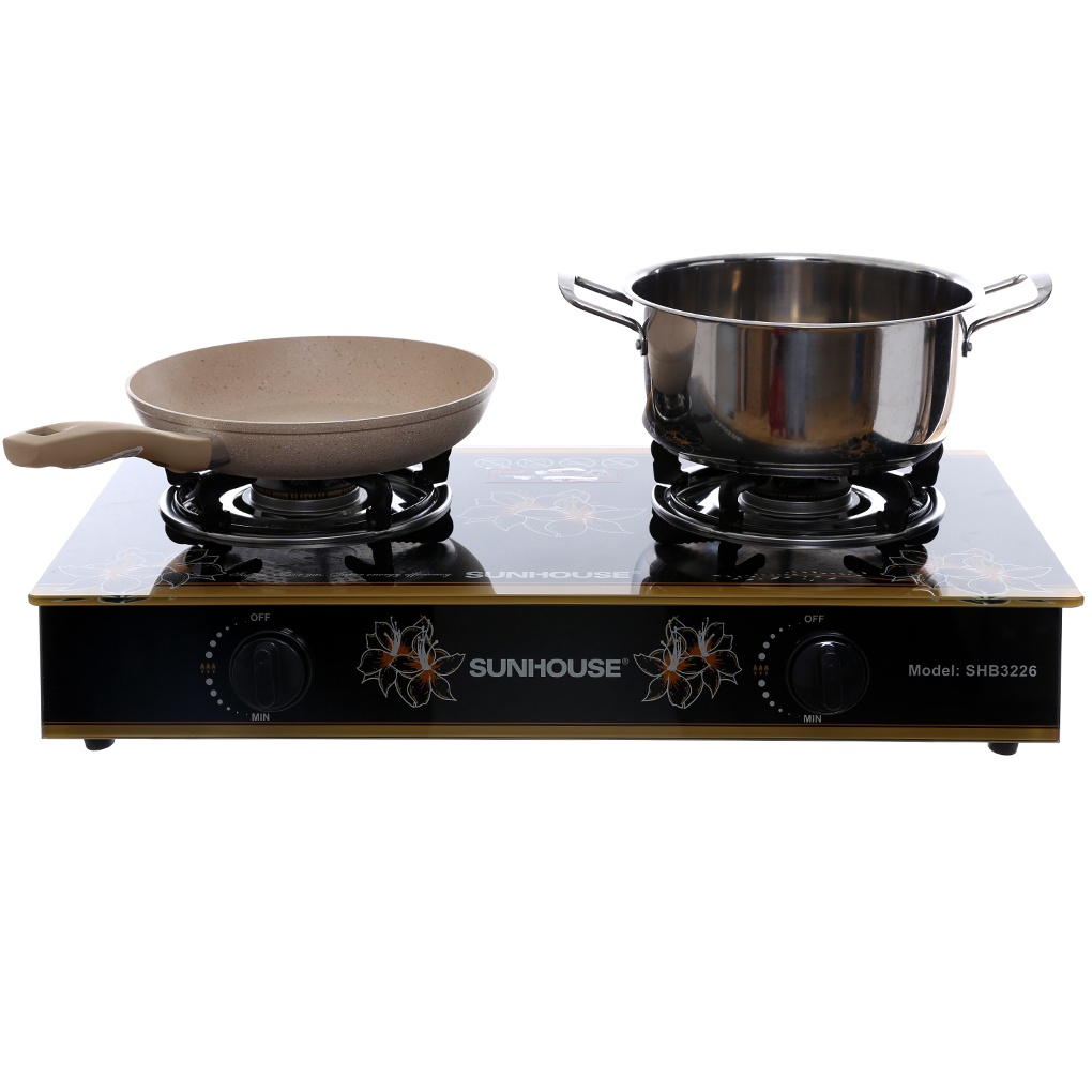 Bếp gas Sunhouse SHB3226, Hàng chính hãng