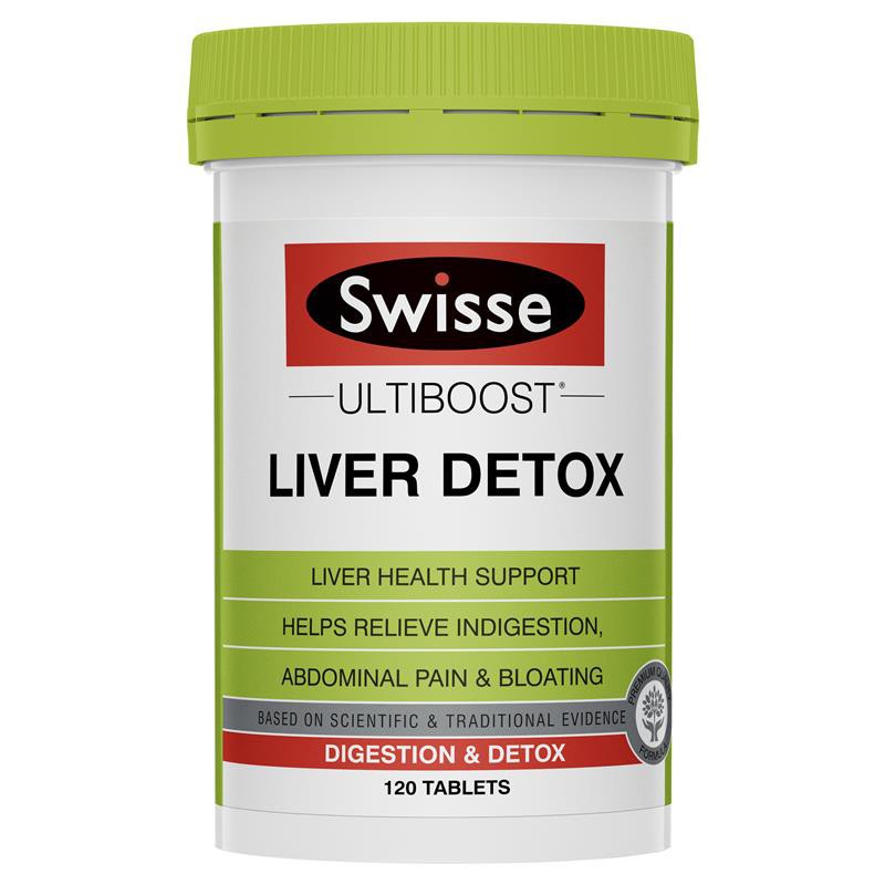 Viên uống hỗ trợ thải độc gan Swisse Liver Detox của Úc