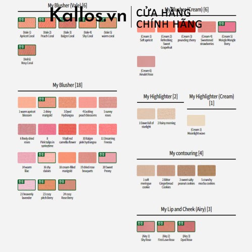 [TEM CHÍNH HÃNG] Phấn Má Hồng Innisfree My Blusher Đủ Màu | BigBuy360 - bigbuy360.vn